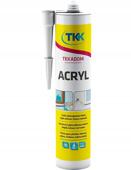 Akryl biały 300ml TKK