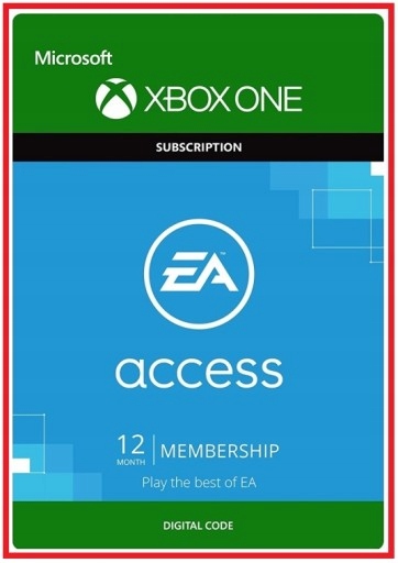 Xbox One EA Access [1 rok 12 miesięcy] Kod Klucz