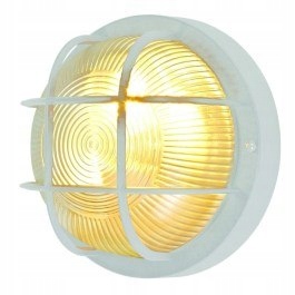 Lampa kanałowa TRETON 18,5cm IP44 ogrodowy biały E