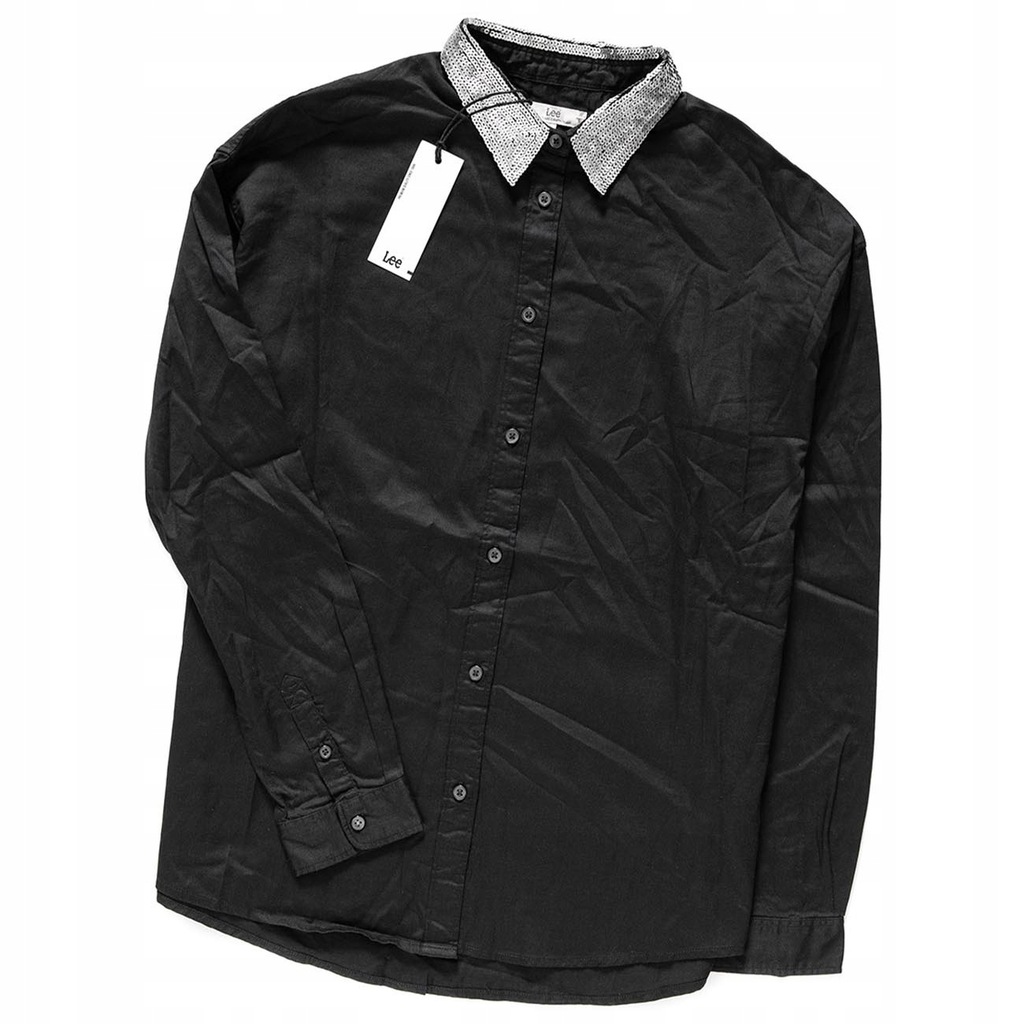 LEE PLAIN SHIRT DAMSKA KOSZULA MATERIAŁOWA S