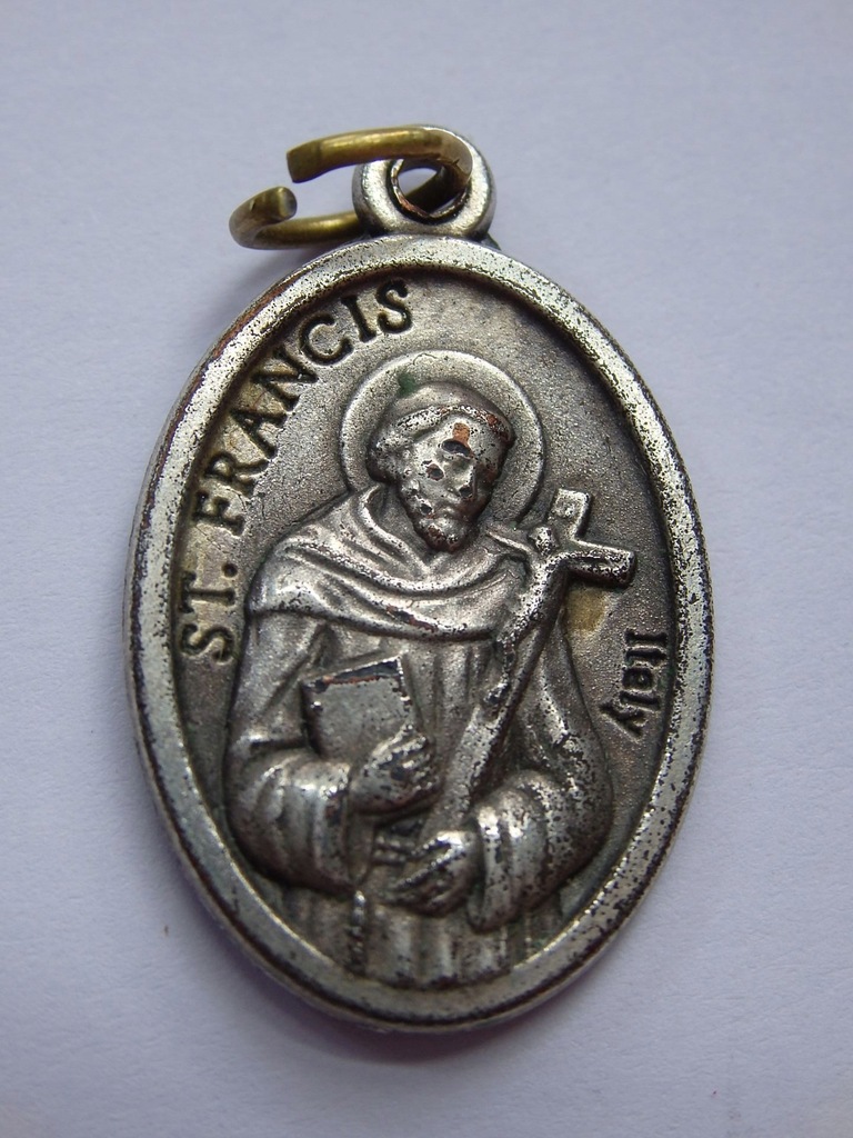 Zawieszka srebrna św Franciszek X5171