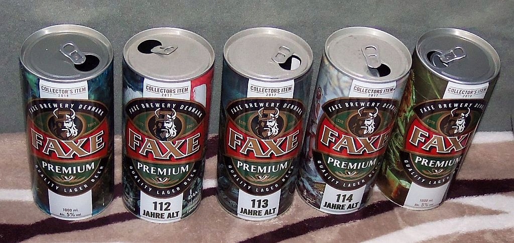 FAXE zestaw 5 puszek