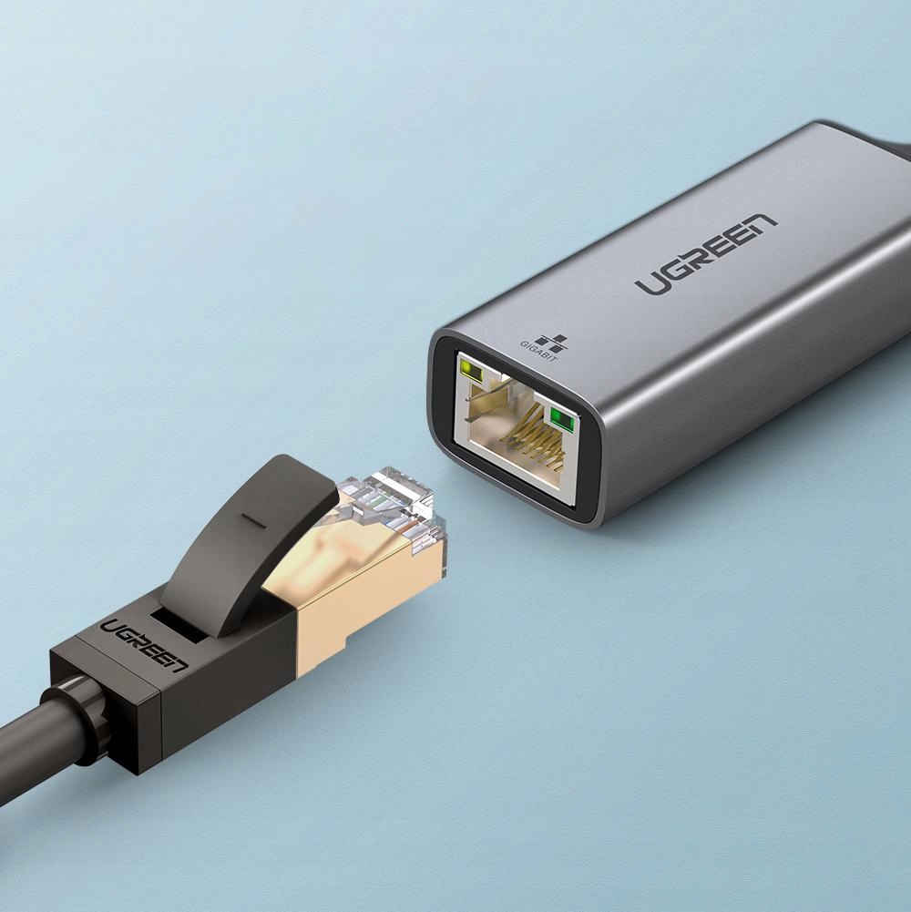 Купить ВНЕШНЯЯ СЕТЕВАЯ КАРТА UGREEN RJ45 USB 3.2: отзывы, фото, характеристики в интерне-магазине Aredi.ru