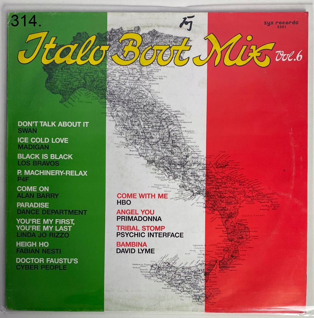 ITALO BOOT MIX Mikulski wyd. 1986 Ex+ LP winyl