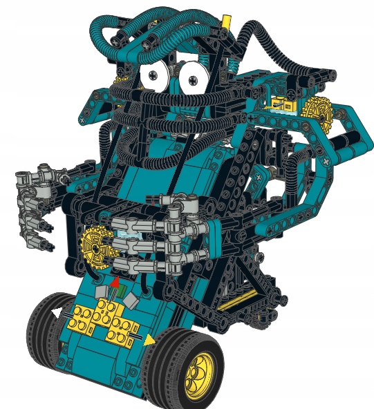 Lego Technic 8482 CyberMaster robot UNIKAT!! - 10596120511 - oficjalne  archiwum Allegro