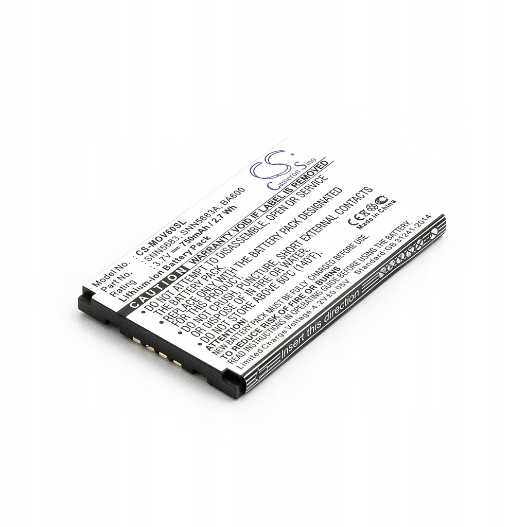Zamiennik MOTOROLA SNN5705A SNN5705B 3,7V 750mAh