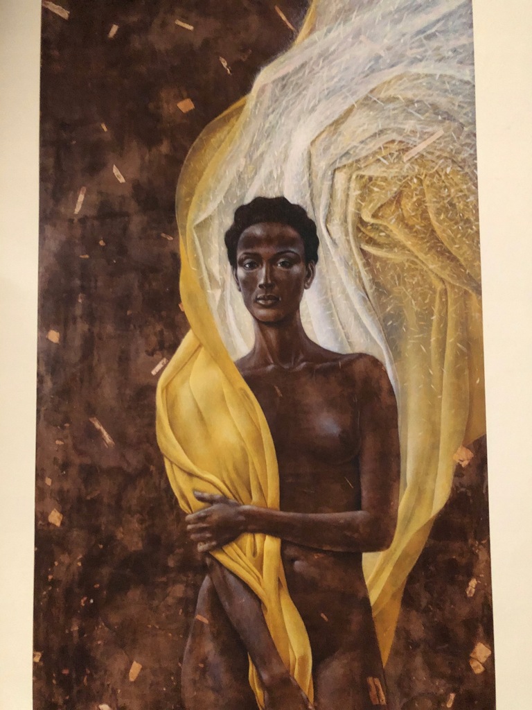 Unikat grafika Kwiat Pustyni Waris Dirie autograf