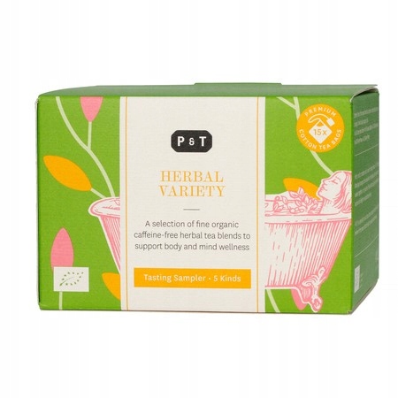 Paper & Tea - Herbal Variety Box Sampler - 10