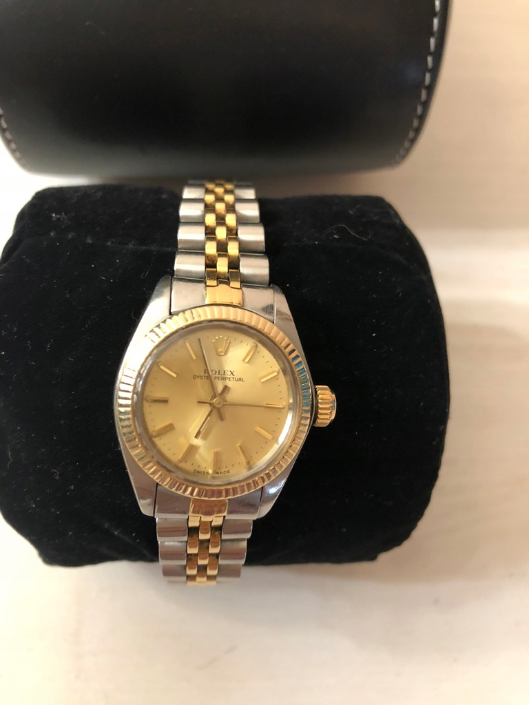 rolex lady oyster perpetual 100% oryg