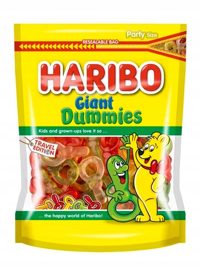 HARIBO ŻELKI EDYCJA SPECJALNA GIANT DUMMIES 750g