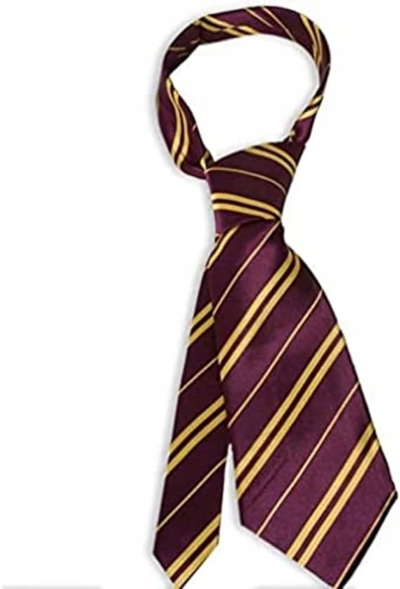 Krawat Harry'ego Pottera z błyszczącym wykończeniem