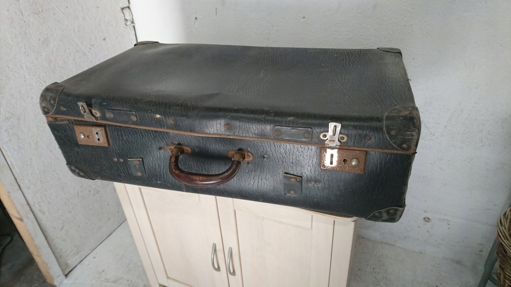 Stara walizka kufer vintage retro prl