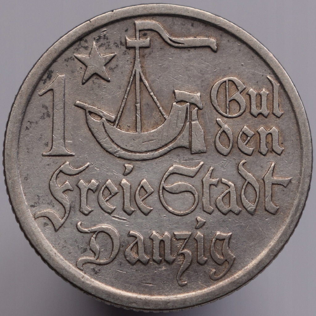1923 WMG Wolne Miasto Gdańsk - 1 gulden