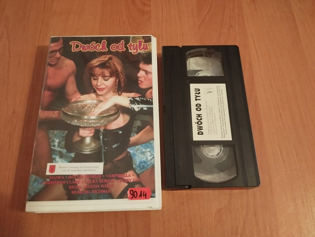 Dwóch od tyłu VHS Posejdon Unikat Lektor