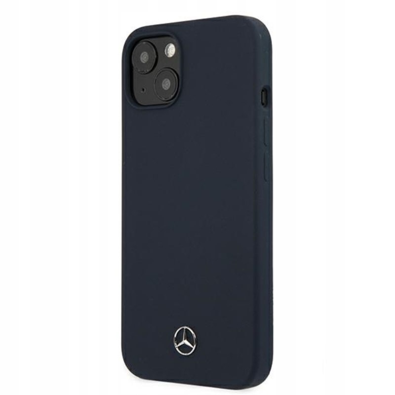 MERCEDES SILICONE LINE ETUI IPHONE 13 GRANATOWY