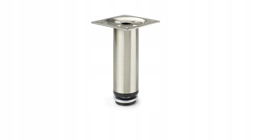 Nóżka meblowa METALOWA okrągła fi30 H-100 INOX