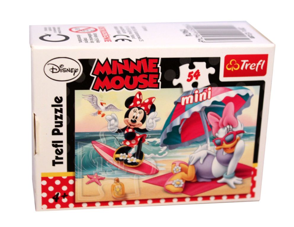Mini puzzle Myszka Minnie 54 elementy nowe!