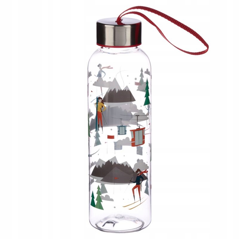 Butelka plastikowa z nakrętką Sezon narciarski