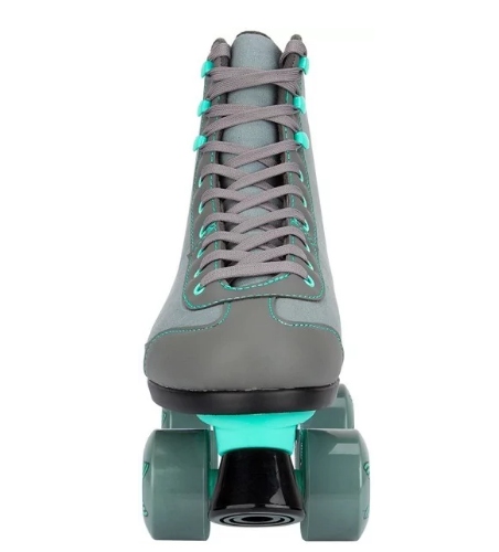 Wrotki dla dziewczynki AXER RETRO 52RG-GAM szary 36