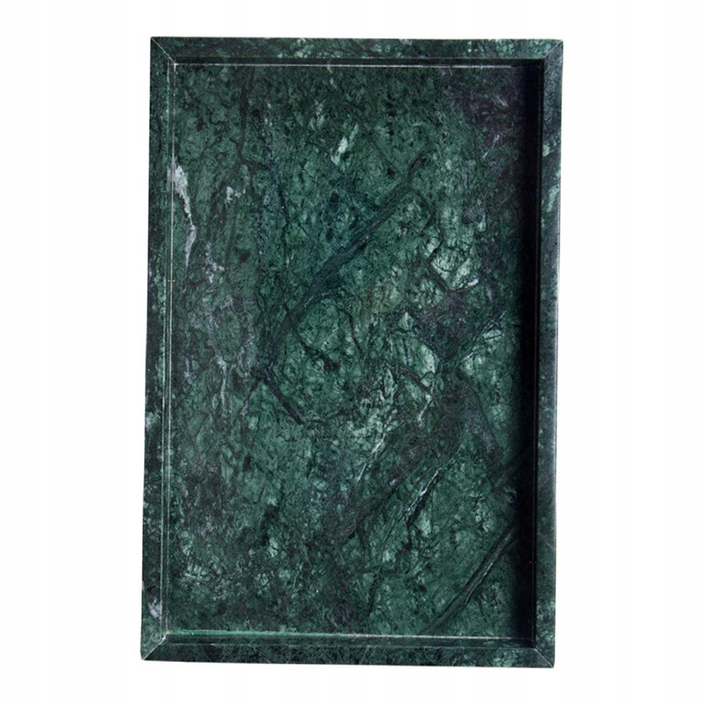 Taca z naturalnego marmuru - prostokątna