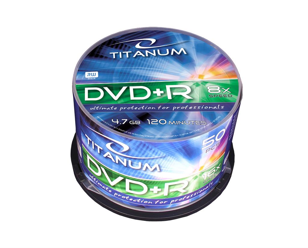 Płyta DVD+R Titanum cake 50 4,7x8