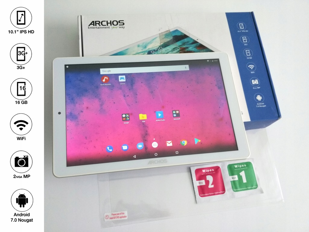 Tablet 10' Archos Core 101 3G Android 7 Dual SIM