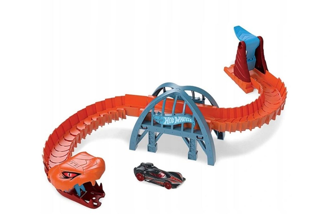 Hot Wheels City atak żmii kobry Żmijowy most GJK88