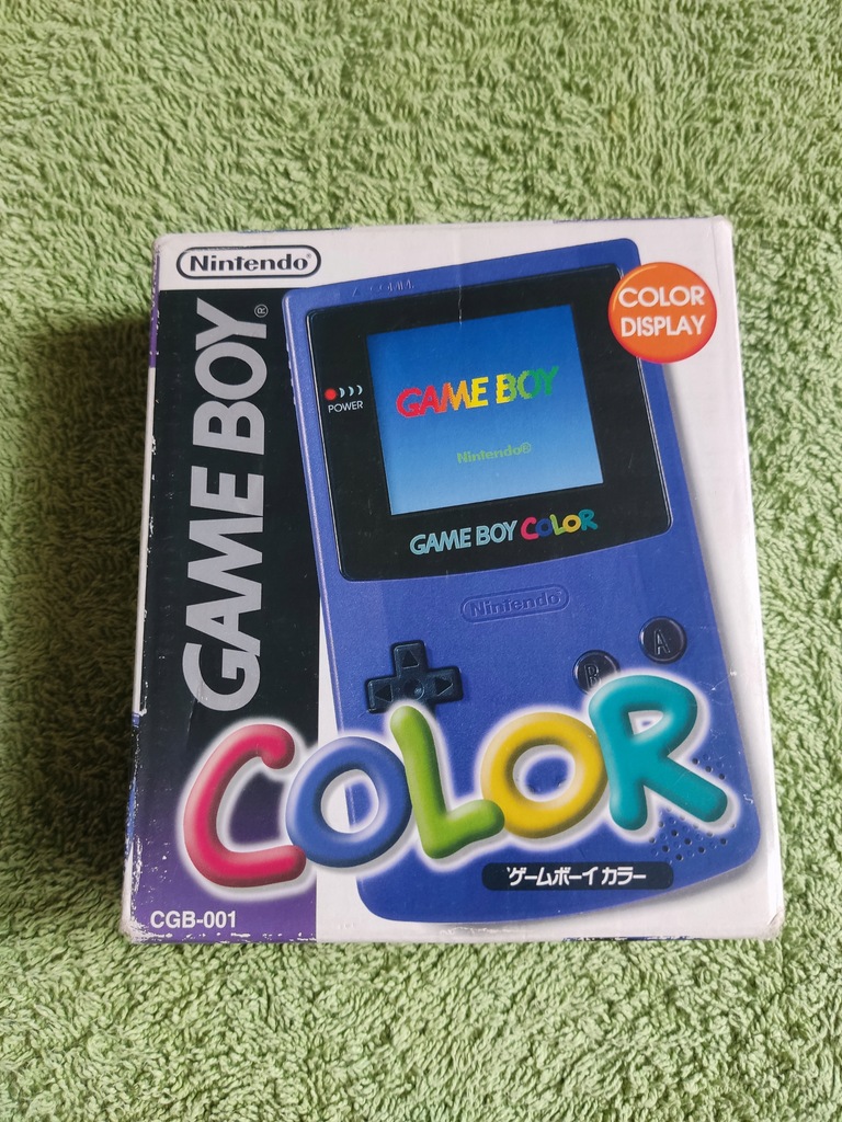 Nintendo Game Boy Color Grape+box