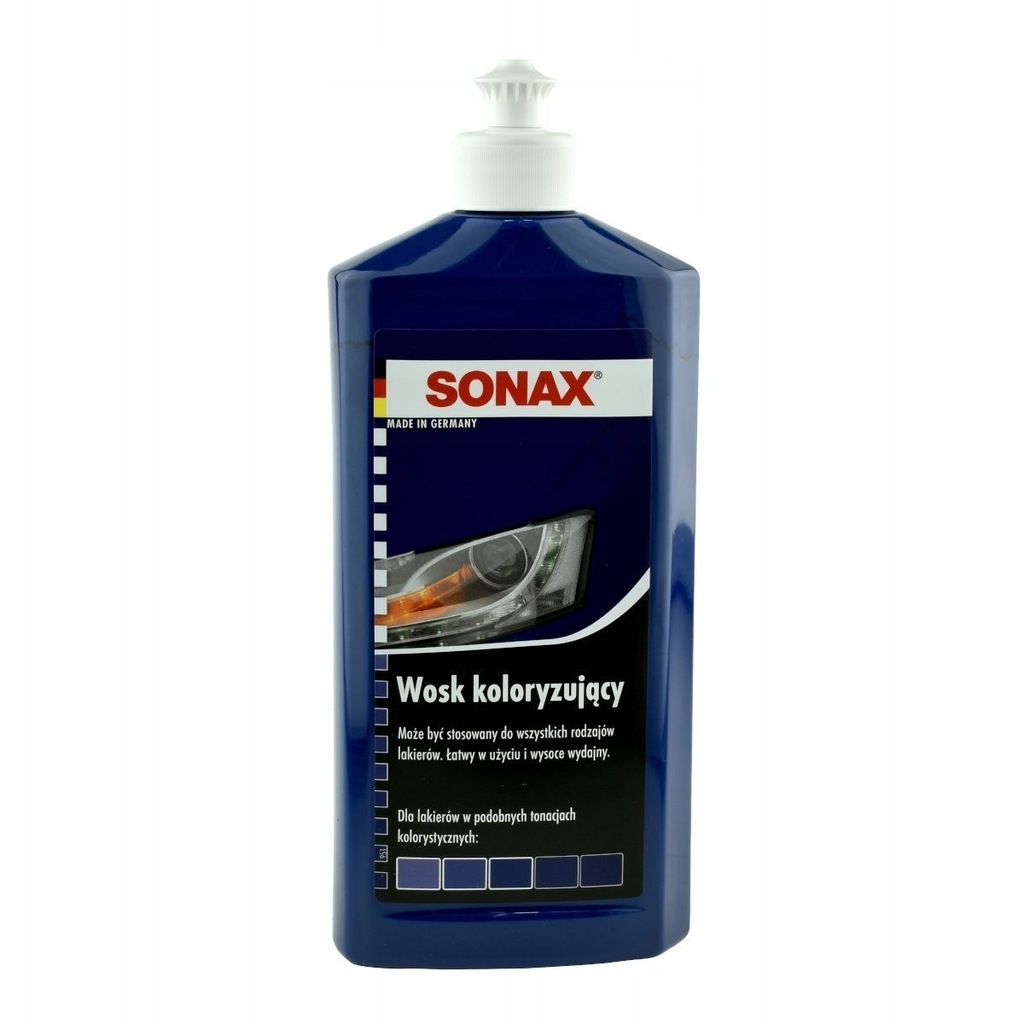 SONAX SONAX Polish&Wax wosk kolor. niebieski 500ml (296200) ][