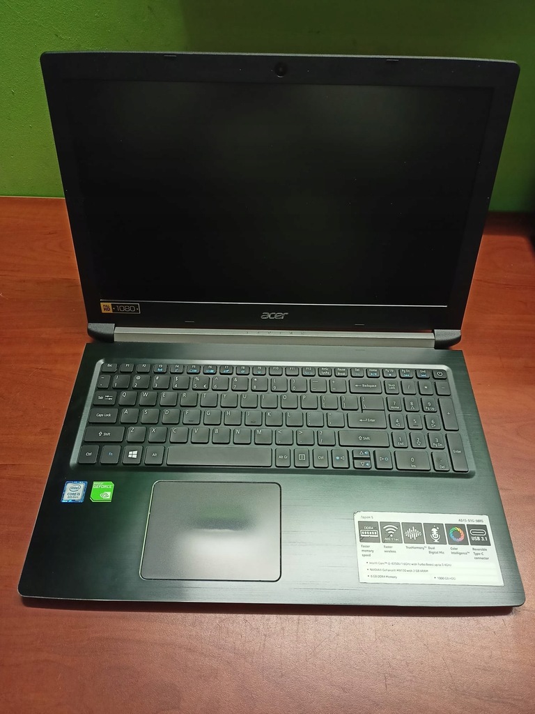 Laptop Acer Aspire 5 i5 8GB/1TB GeForce MX130 2GB