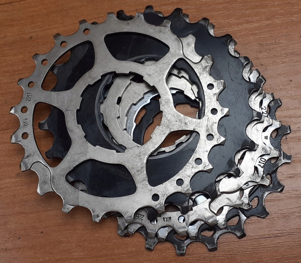 Zębatka Koronka Shimano Kasety 22T 22 zęby