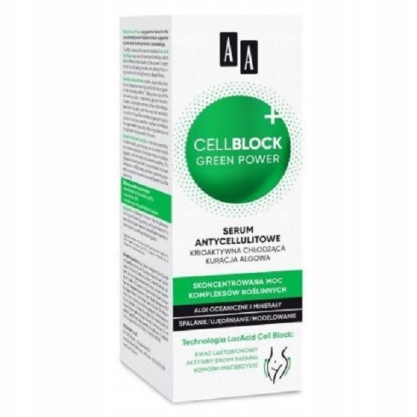 AA Cell Block Green Power Anti-Cellulite Serum ser