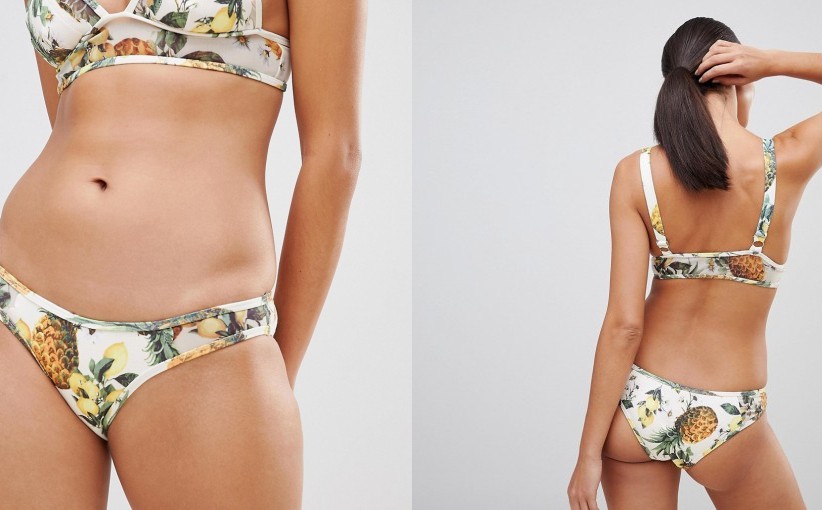 D32R009 DOLNE BIKINI ANANAS RIVER ISLAND 36