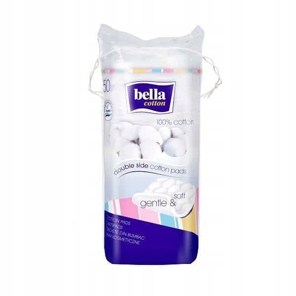 Płatki higieniczne Bella kwadratowe jednorazowe 50 szt.