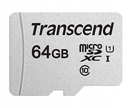 Transcend 64GB microSDXC class 10 UHS-I (TS64GUSD3