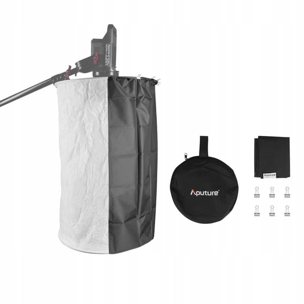 APUTURE SPACE LIGHT SOFTBOX OŚWIETLENIE DO ZDJĘĆ LAMP 72x46cm + EKRAN