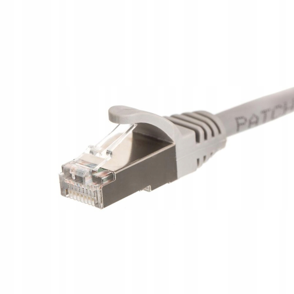 NETRACK RJ45 - RJ45 FTP 1 m Szary 1 Patchcord