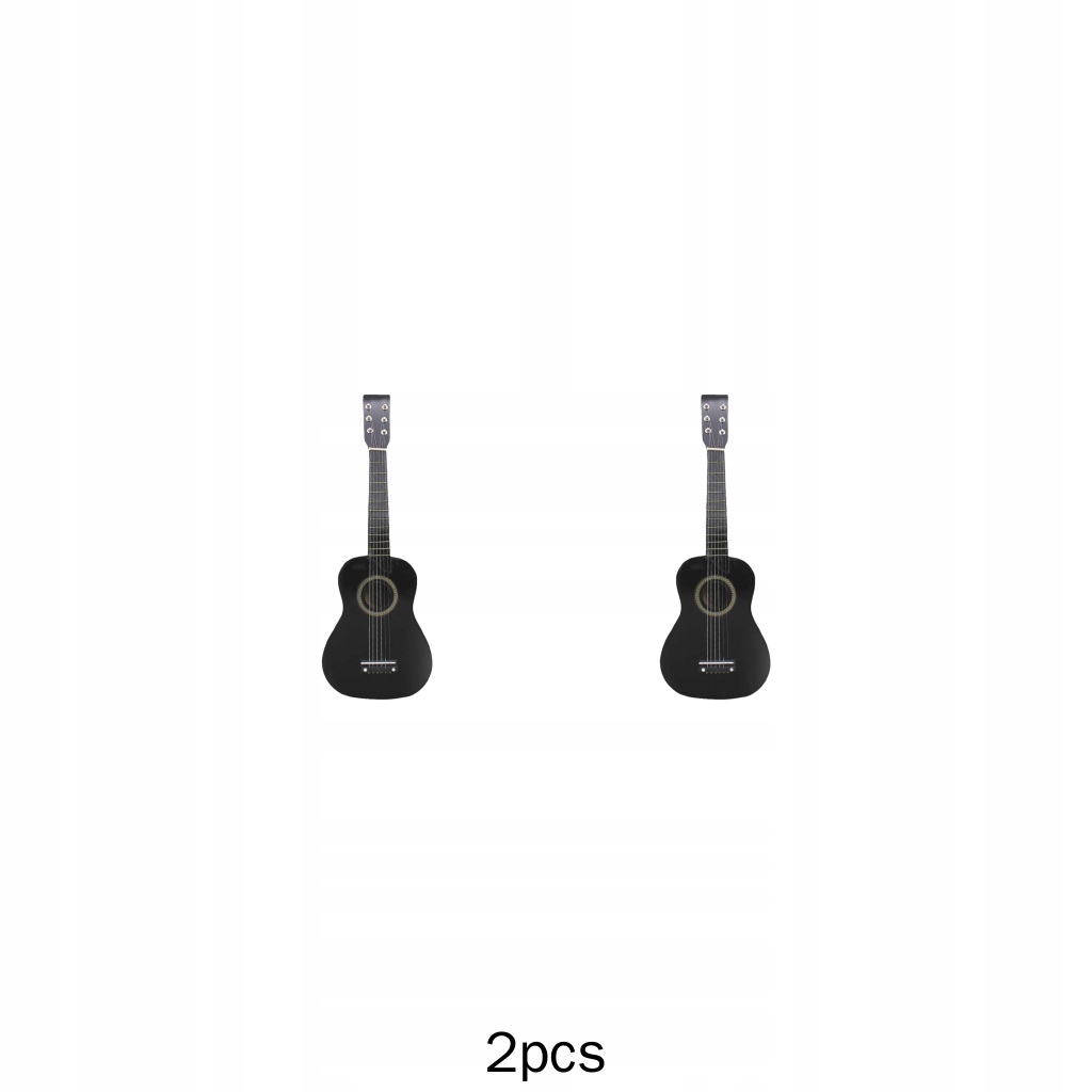 2x 23-calowa gitara Mini Muzyczny Strunowy 6 Do