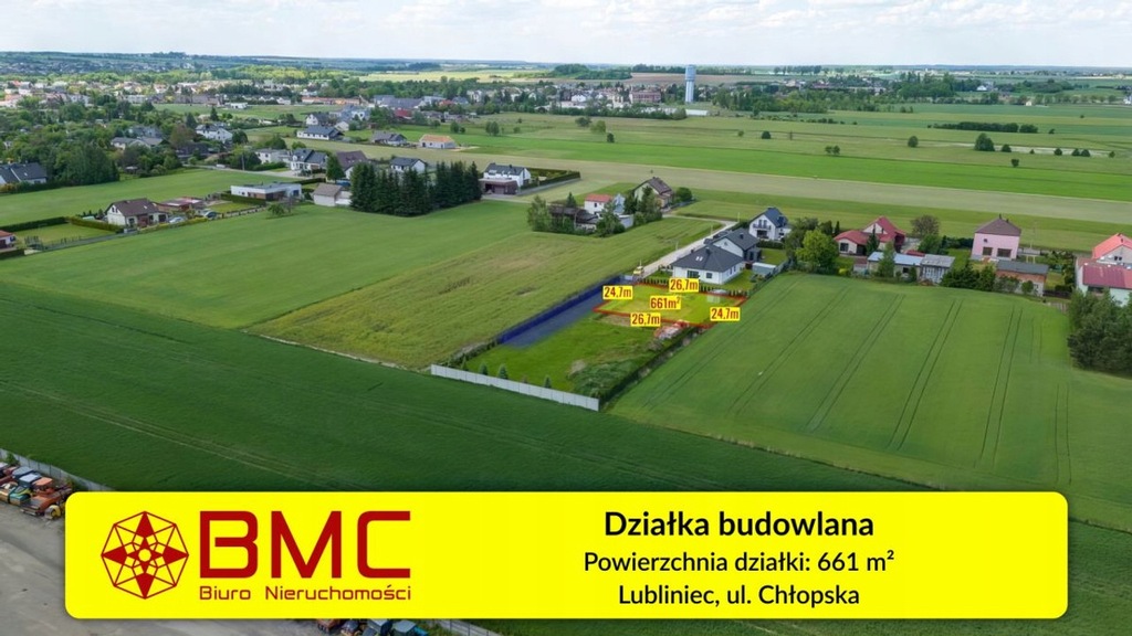 Działka, Lubliniec, Lubliniecki, 661 m²