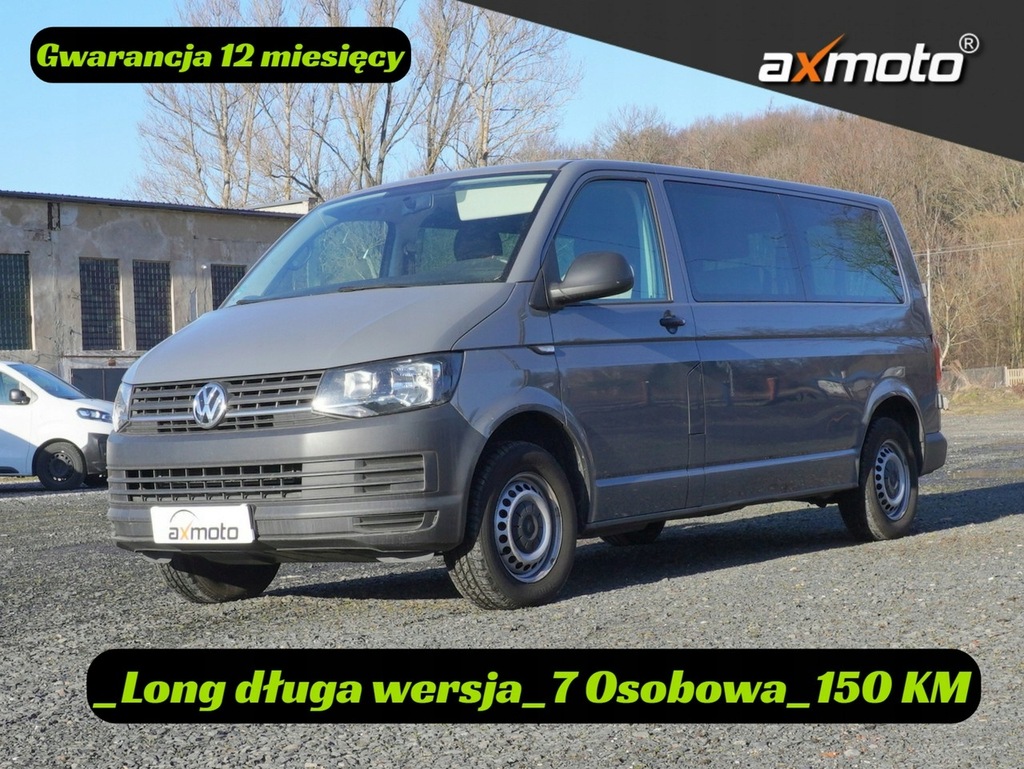 Volkswagen Transporter Long Maxi Moc 150KM Ciemne