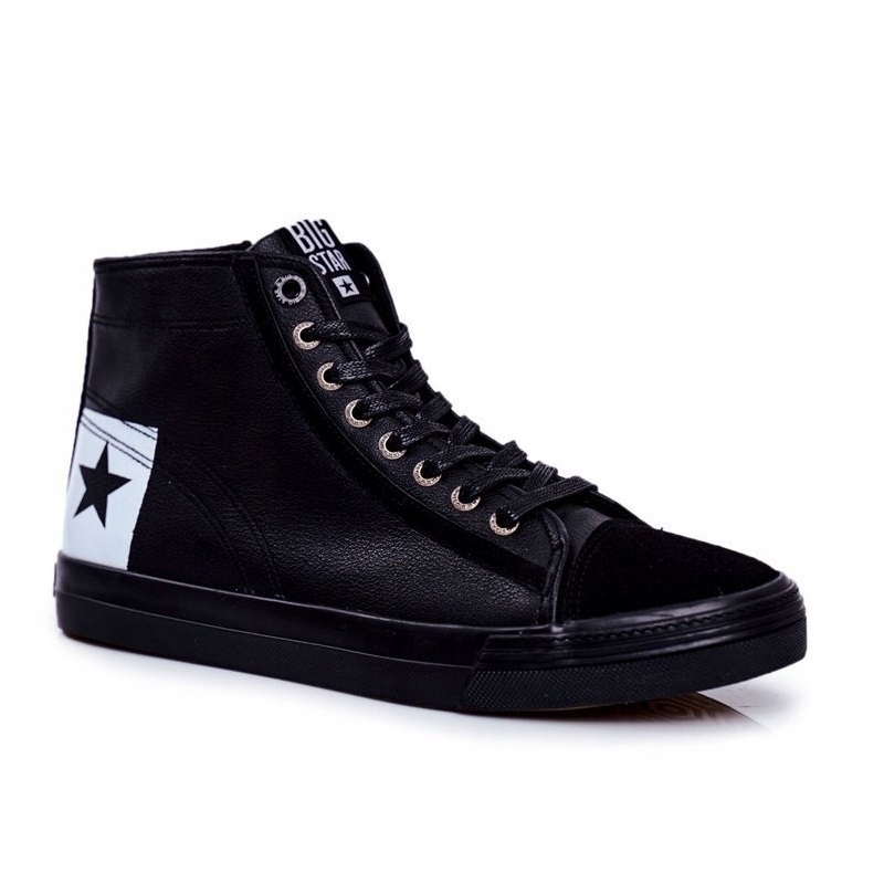 Trampki Męskie Big Star Czarne EE174066 42