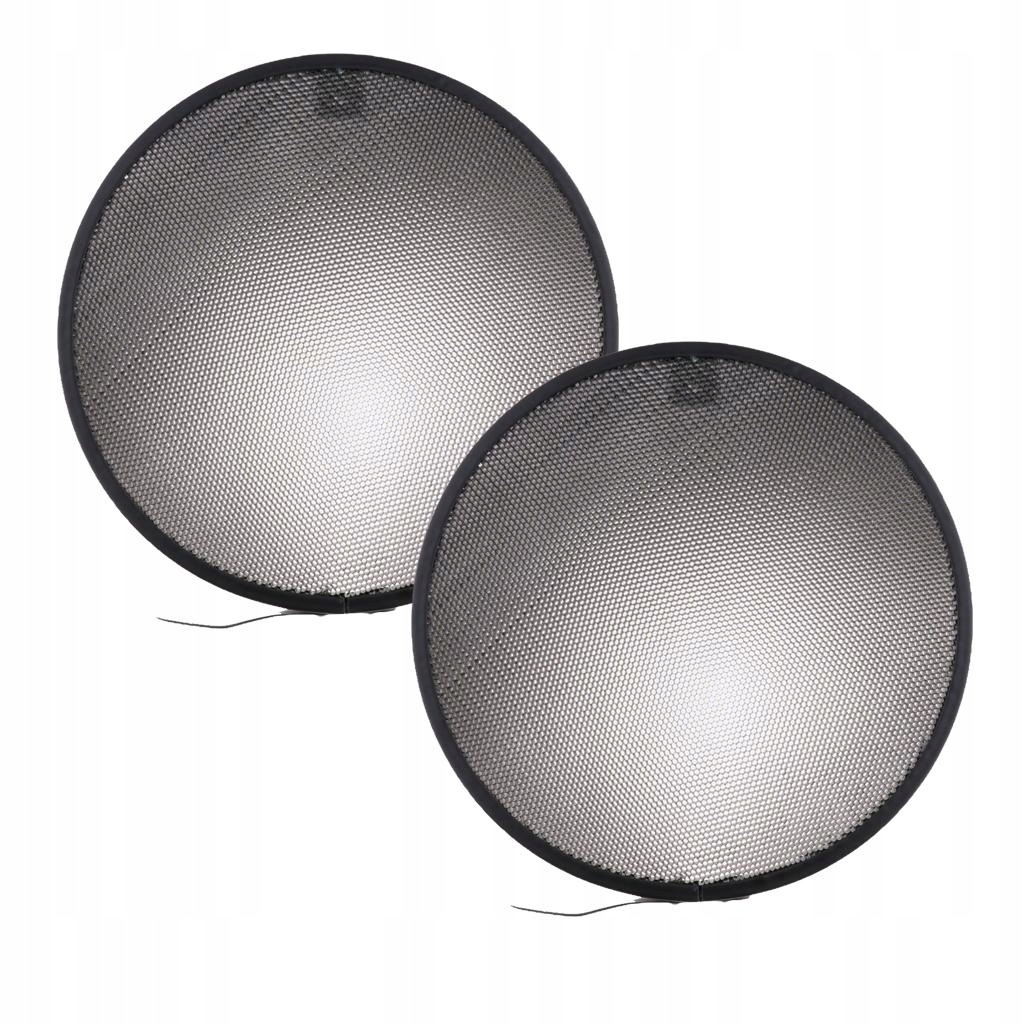 Shiwaki 2pcs 10 Degree Honeycomb Grid Mesh for 7 Reflector Diffuser Lamp