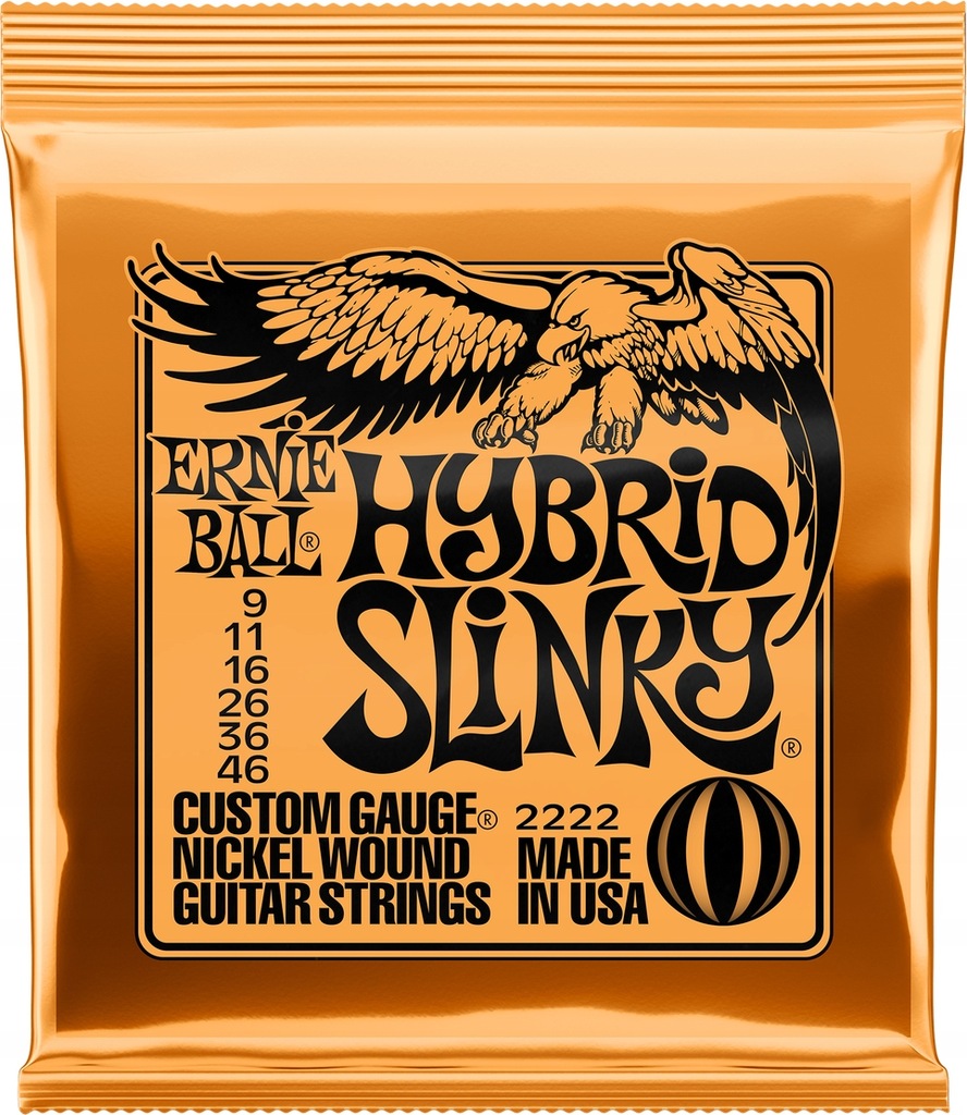 Struny do Gitary Elektrycznej - Ernie Ball 2222 9-46