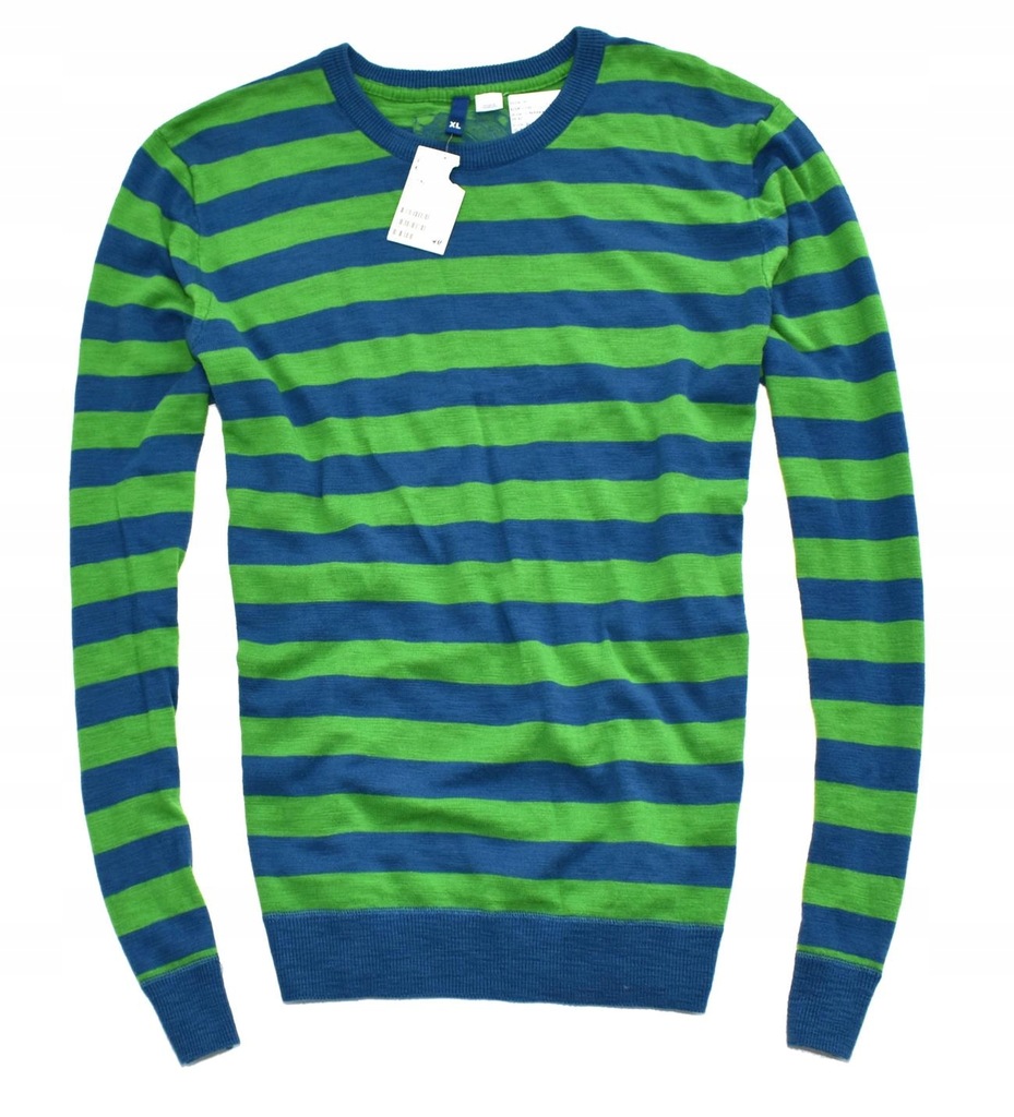 MM 203 H&M_TRENDY NEW STRIPES HANDSOME KNIT_XL