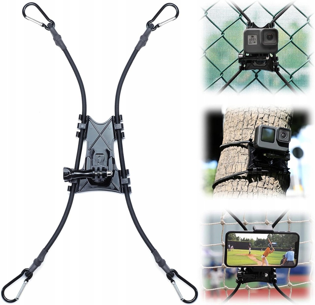 Uchwyt ogrodzeniowy YALLSAME do GoPro OUTLET