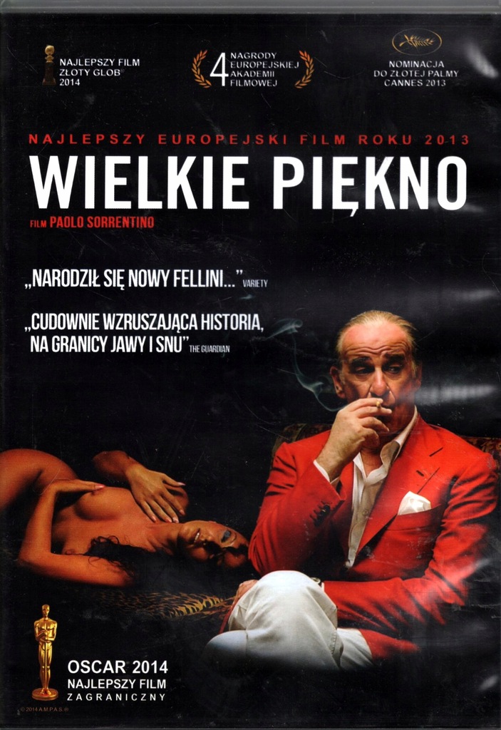 WIELKIE PIĘKNO - TONI SERVILLO - DVD