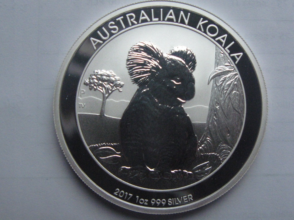 Australia 1 dolar 2017 Miś Koala 1 oz 999 Stan L