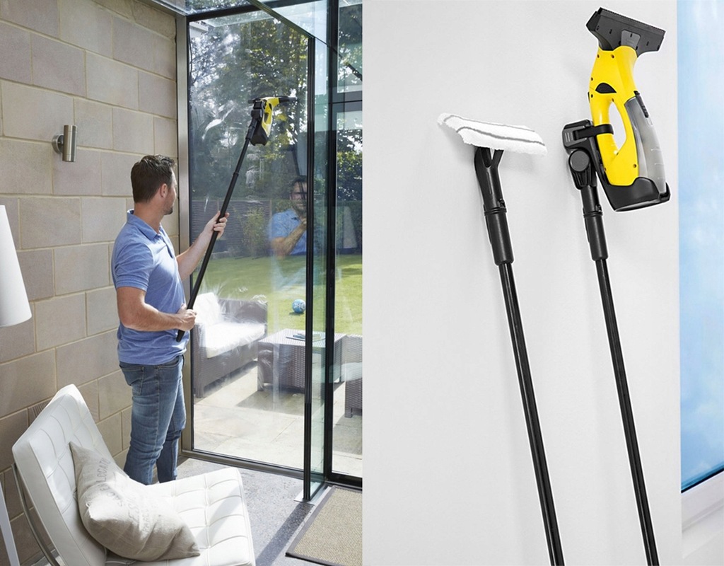 Купить НОВАЯ СТЕКОНОМОЙКА KARCHER WV2 + НАБОР УДЛИНИТЕЛЕЙ: отзывы, фото, характеристики в интерне-магазине Aredi.ru