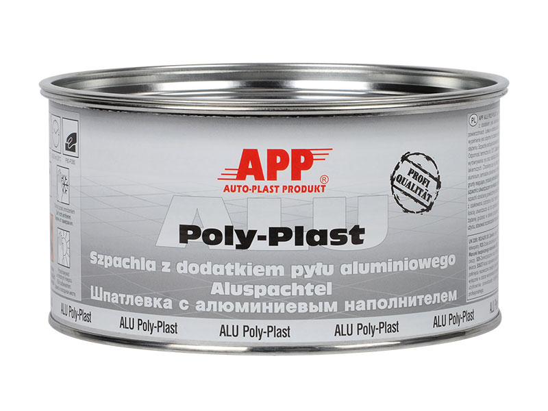 Szpachla z pyłem aluminium APP Alu PolyPlast 1,8kg
