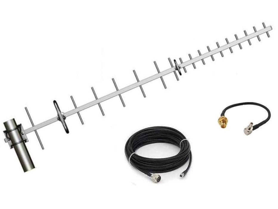 Antena LTE 800/1800 MHz Huawei ZTE TS9 CRC9/TS5...